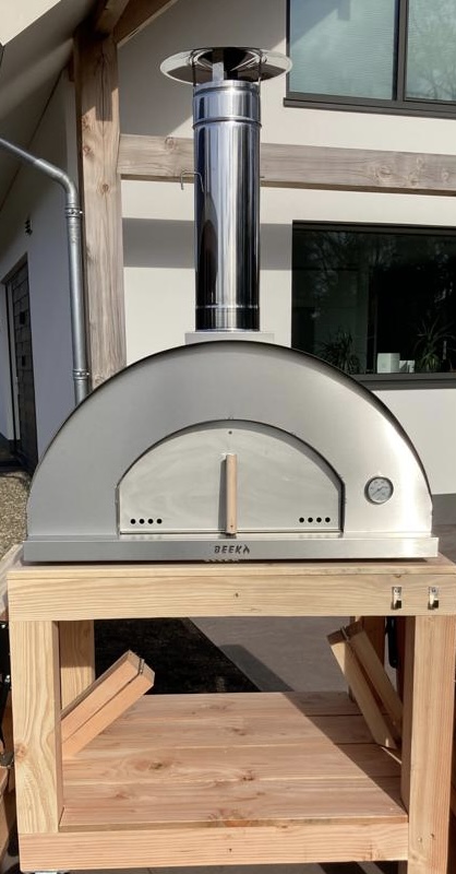 BEEK Grande PIzza Oven extra brede bakvloer