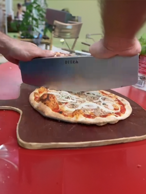 BEEK pizzames Edelstahl 35cm