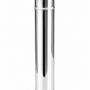 Rookkanaal, Pijp 50 cm lang Ø 110 mm Enkelwandig RVS